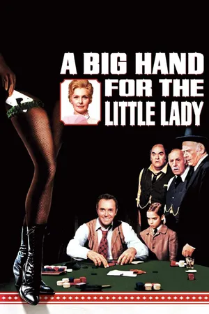 A big hand for the little lady